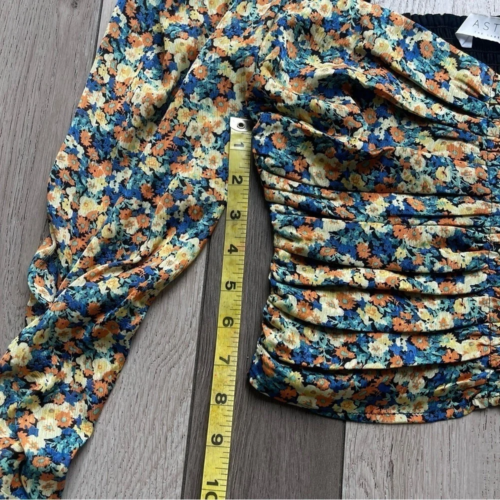 Floral Puff Sleeve Top